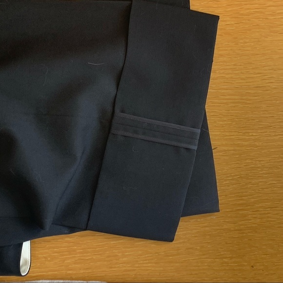 Marc Jacobs Black Wide Leg Tailored Slacks Size 6 - Picture 4 of 7